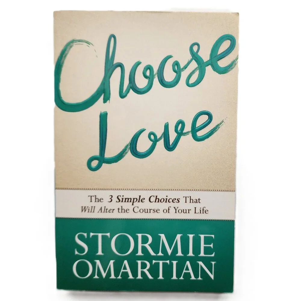 Choose Love The Three Simple Choices...& Prayer Study Guide Set by Omartian NEW